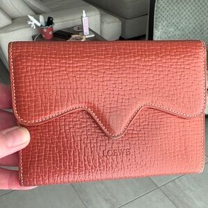 Loewe Textured Leather Wallet